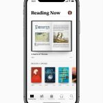 La pestaña Reading Now, una de las incluidas en el Apple Books