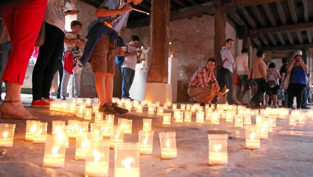 Concierto de las Velas en la localidad segoviana de Pedraza