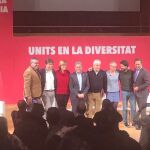 El delegado del Gobierno en cataluña, Enric Millo, estuvo entre los asistentes al acto de Sociedad Civil Catalana