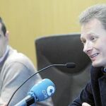 Javier Fariñas y Dominik Kustra en la presentación del estudio