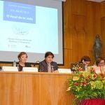La rectora de la UCAV, María del Rosario Sáez Yuguero, preside la jornada