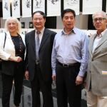 Doña Sully Fuentes, don Gao Runxiang, don Zhu Shanzhong y don Javier Martin Domínguez