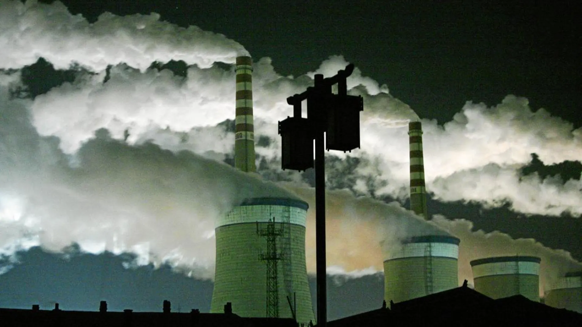 Una central térmica de carbón en España