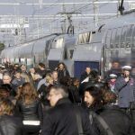Estación de Perpignan, primer punto de llegada en Francia del AVE español