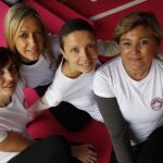 En la imagen, Azucena, Eva, Carmen y Gema