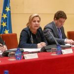 Rosa Valdeón preside el Consejo de Políticas Demográficas junto al viceconsejero de Empleo, Mariano Gredilla