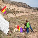 El paraje de la Bartolina, cercano a Calatayud, donde tuvo lugar el trágico fusilamiento del mayor de los hermanos Lapeña