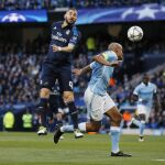 Karim Benzema y Vincent Kompany