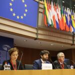 El presidente de la Comunidad, Fernando López Miras, intervino ayer en la ceremonia del Pacto de los Alcaldes 2018 para abordar la contribución de las ciudades de la Unión Europea a la aplicación del Acuerdo de París