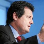 El vicepresidente del Consell y portavoz, José Císcar, tras el pleno del Gobierno valenciano