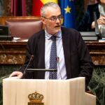 El diputado del Grupo Parlamentario Popular, Domingo Segado, fue ayer el encargado en la Asamblea Regional de defender la moción para defender el mantenimiento de la prisión permanente revisable