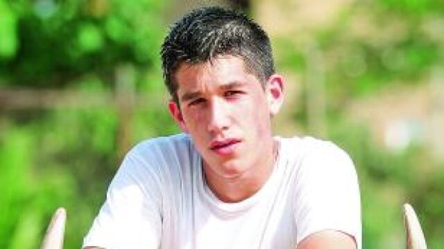 Antonio Tobaruela, de 16 años, alumno de la Escuela Taurina de Barcelona