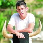Antonio Tobaruela, de 16 años, alumno de la Escuela Taurina de Barcelona