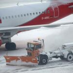 Cancelados 44 vuelos desde España a ciudades europeas por el temporal