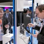 Telefónica mostró a los curiosos la nueva tecnología en el Mobile World Congress