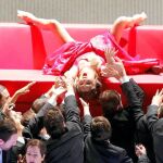 La soprano Anna Netrebko durante un ensayo de "La traviata", de Verdi