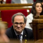 El presidente de la Generalitat, Quim Torra. EFE/ Quique García