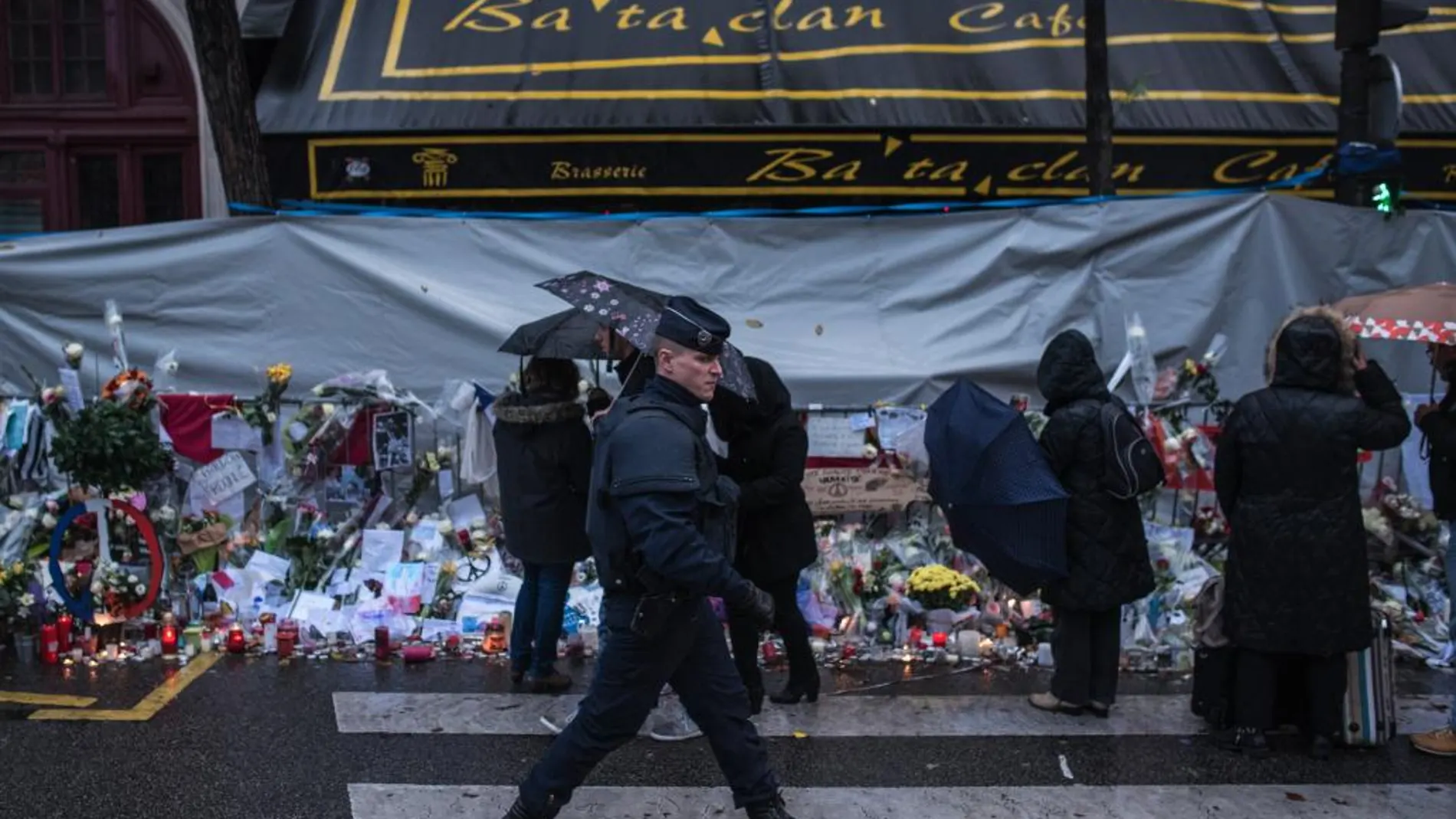 Discoteca Bataclan, tras los atentados yihadistas de noviembre de 2015
