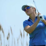 Celine Herbin, líder del torneo