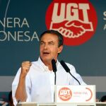 Zapatero, el año pasado en Rodiezmo