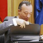 El ex secretario de Estado de Seguridad, Francisco Martínez, en el Congreso de los Diputados