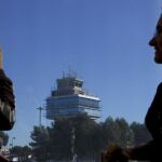 La torre de control del aeropuerto de Valencia