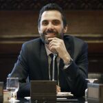 El presidente del Parlament, Roger Torrent