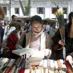 El día de Sant Jordi en Barcelona