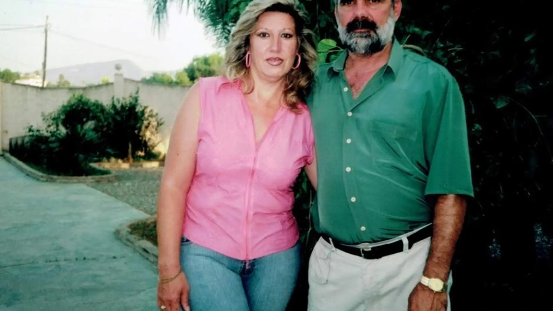 Imagen de Lucía Garrido con su exmarido