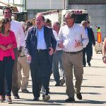 El presidente Herrera visita la cooperativa Cobadu junto a la vicepresidenta Rosa Valdeón y la consejera Milagros Marcos.