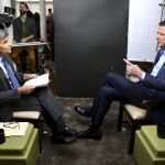 James Comey durante la entrevista con ABC Television