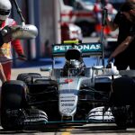 Nico Rosberg, hoy en Montmeló.