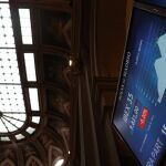 El principal indicador del mercado bursátil español, el IBEX 35. EFE/ Ballesteros