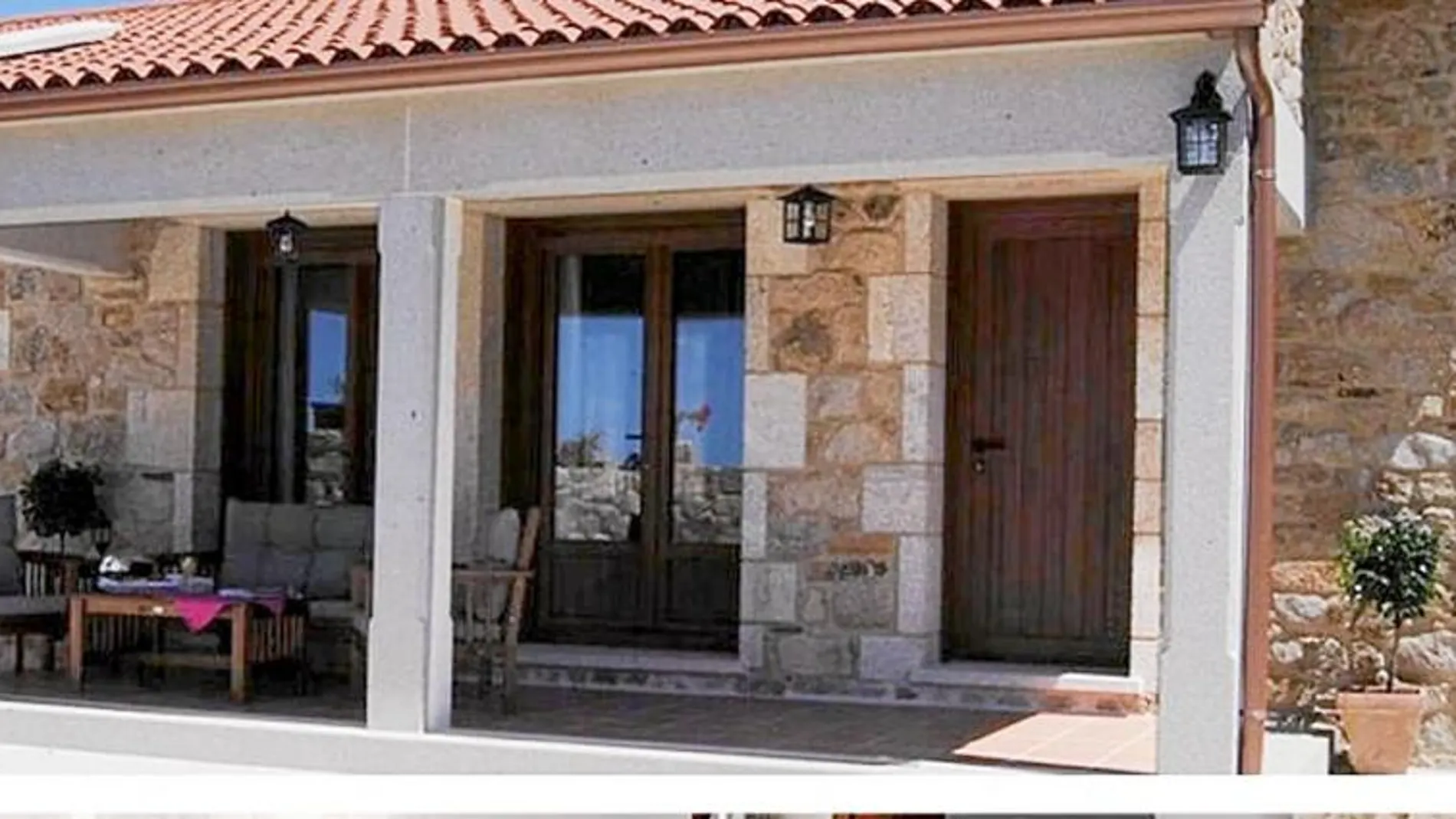 La casa rural en la que descansó Rajoy y su familia, en Ribadumia, Pontevedra.