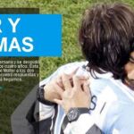 Portada del diario argentino Olé