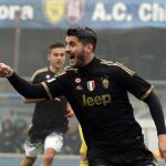 El jugador de la Juventus Álvaro Morata