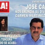 José Campos anuncia su divorcio con Carmen Martínez-Bordiu
