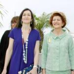 Sinde y la comisaria europea de Cultura, Androulla Vassiliou