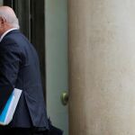 El ministro de Finanzas, Michel Sapin