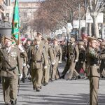 El paseo de Colón acogió de nuevo partes del protocolo de la Pascua Militar