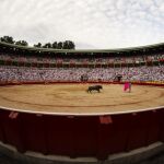 Panorámica de la plaza de toros de Pamplona