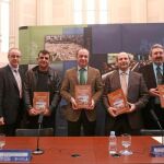 José Joaquín Ripoll al presentar el libro «El castell de Castalla»