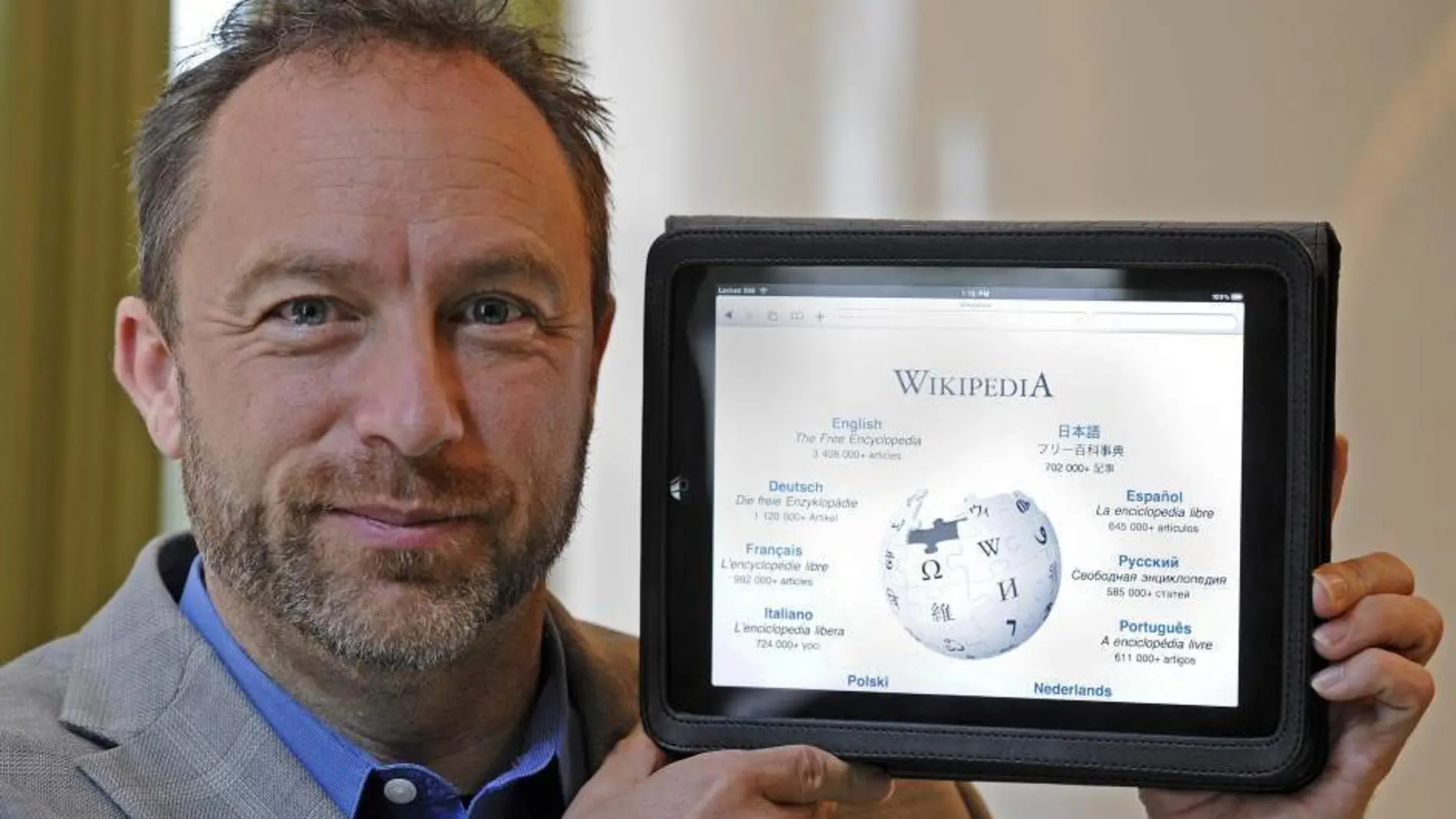 Jimmy Wales, creador de Wikipedia