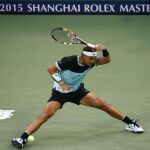 Rafael Nadal, durante el encuentro