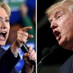 LA CARRERA POR LA CASA BLANCA ES COSA DE DOS. Tras su aplastante victoria en las primarias del pasado martes, Hillary Clinton quedó como candidata «no oficial» para enfrentarse al magnate