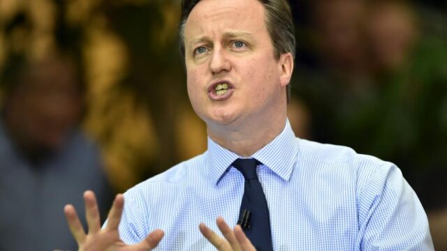 El primer ministro británico David Cameron