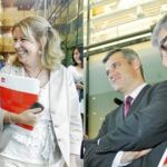 Los dos PSOE en el pasillo
