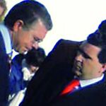 Francisco Granados y David Marjaliza, en una de las pocas imágenes juntos que existen.