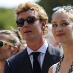 Imagen de Pierre Casiraghi y Beatrice Borrometo del presente mes de julio.