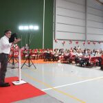 El secretario de Política Federal del PSOE, Patxi López, participa en el Dia de la Rosa junto a otros responsables socialistas como Ander Gil